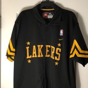 Old School Lakers Warm Up Top